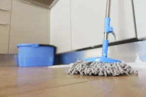 Best way to clean laminate flooring without damaging it using microfiber mop and gentle cleaning solution